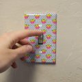 Bowls Of Lemons Plastic Wall Decor Toggle Light Switch Plate Cover 