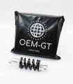 Black Silver Bicycle Bike Parts 750lbs In Metal Suspension Shock Absorber 
