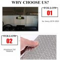 Junleli Front Windshield Sunshade Shade Heat Insulation Sun Visor Cover For Jimny 2019 2020 2021 2022 2023 Car Interior