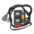 Jdllong 35140-hm8-b73 Handlebar Control Switch Engine Start Stop Headlight For Honda Recon 250 Trx250 2008-2019 35140-hm8-b72 