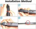Car Rear Window Windshield Wiper Blade Washer For Golf 6 Hatchback 280mm 2009-2013