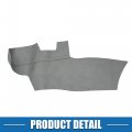 A Absopro Car Front Door Panel Armrest Cover Interior Trims For Hyundai Santa Fe 2006-2012 Gray 1 Pair