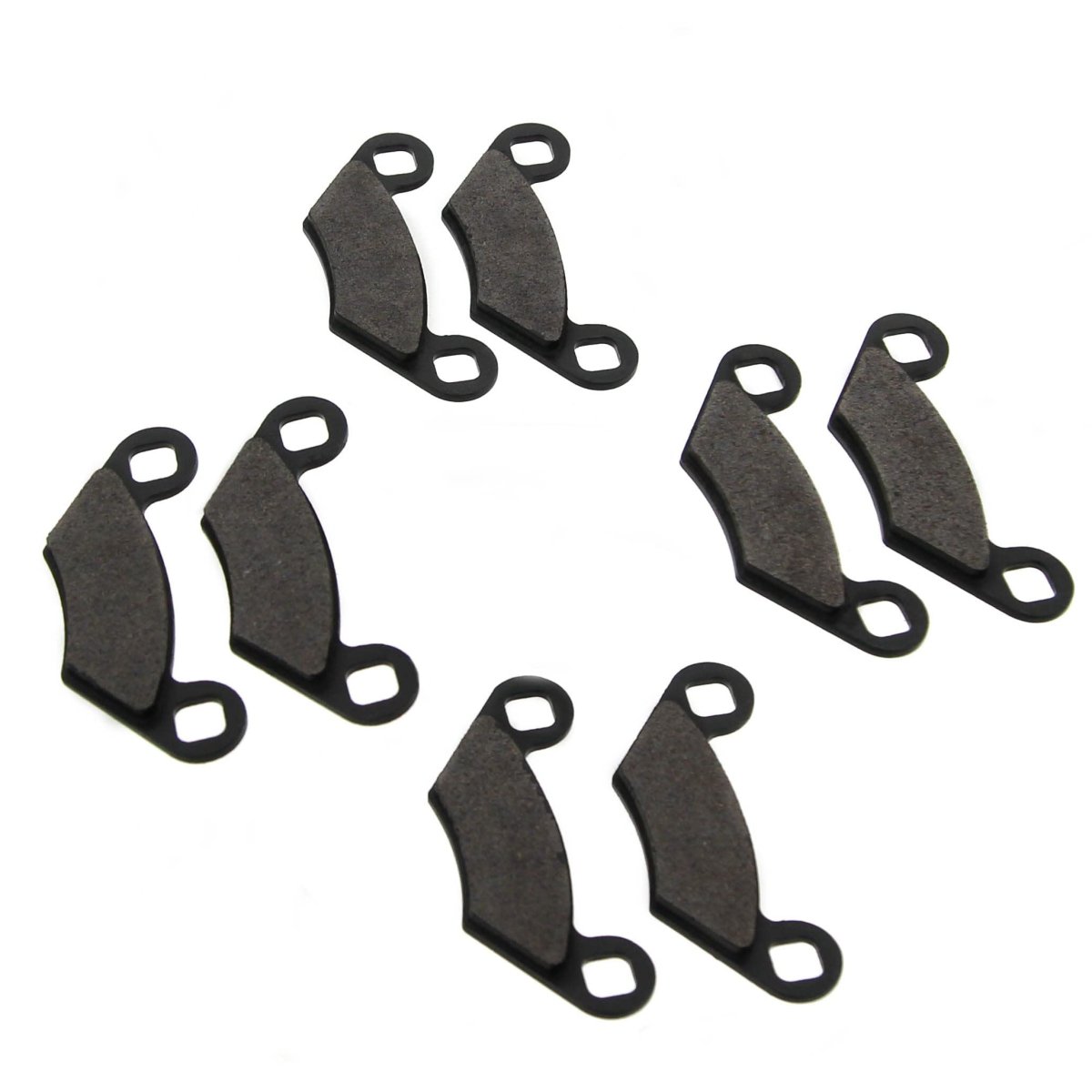 2004 2005 Polaris 330 Atp 4x4 Front And Rear Semi Metallic Brake Pads For General Use Riding