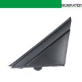 Left Right Front Power Mirror Bezel Trim Panels For 500 2012 2017 Black Plastic Triangle Replacement 1sj85kx7aa And 1sd00kx7aa3