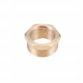 Uxcell Brass Threaded Pipe Fitting G3 4 Male X G1 2 Female Hex Bushing Adapter Connector 5pcs