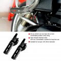 Motorcycle Front Footrest Foot Pegs Parts Accessory Fit For Bmw R1200gs 2013-2017 Black
