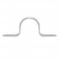 Uxcell 20mm 0 8 Rigid Pipe Strap 2 Holes Tube Straps 201 Stainless Steel Tension Clip Clamp 16pcs