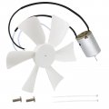 6 In Rv Vent Fan Motor And Blade Replacement 12v D Shaft For Hengs Elixir Jensen Jayco Toyota Dolphin Model Ca10085 
