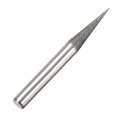 Uxcell Diamond Burrs Grinding Drill Bits For Carving Rotary Tool 1 4-inch Shank 6mm Pointed 150 Grit 10 Pcs