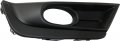 Fog Light Trim For 2017 2019 Honda Crv Front Passenger Side Black Polycarbonate Lens Halogen Ho1039134 