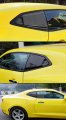 Cuztom Tuning Fits For 2016-2018 Chevy Camaro Carbon Fiber Side Window 1 4 Quarter Louver Cover Scoop
