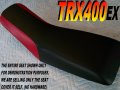New Replacement Seat Cover Fits Trx400ex Honda Trx 400 Ex Trx400 Black With Red Sides 283c