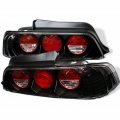 Spyder For Honda Prelude 1997-2001 Euro Style Tail Lights Pair Black Alt-yd-hp97-bk  