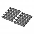 Patikil M2 5 Nylon Hex Standoff Screws Nuts 1set 50pack Pcb Male Female Threaded Kit For Motherboards Computer Cases Circuit 