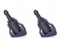 Set Of 2 Front Windshield Washer Nozzles For Jeep Compass 2007 2010 Part 5116079aa 5303833aa 