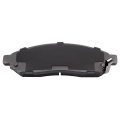 Front D1094 Semi Metal Disc Brake Pad Set With Hardware For Nissan Frontier Pathfinder Xterra Chevrolet City Express Suzuki 