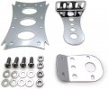 Httmt Chrome License Plate Bracket Light Compatible With H-d Bobber Chopper Custom