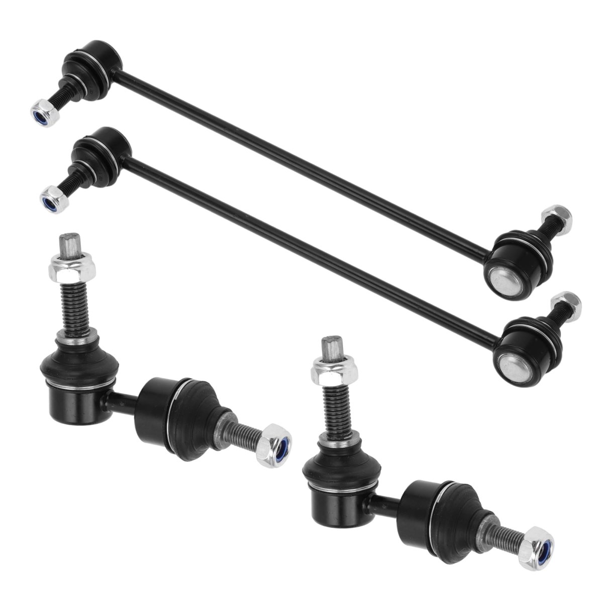 4pcs Front Rear Sway Bar Links Stabilizer Link Kit Ford Focus 2012-2014 For C-max 2013-2018 Suspension No K750554 K750465