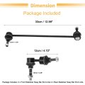 4pcs Front Rear Sway Bar Links Stabilizer Link Kit Ford Focus 2012-2014 For C-max 2013-2018 Suspension No K750554 K750465