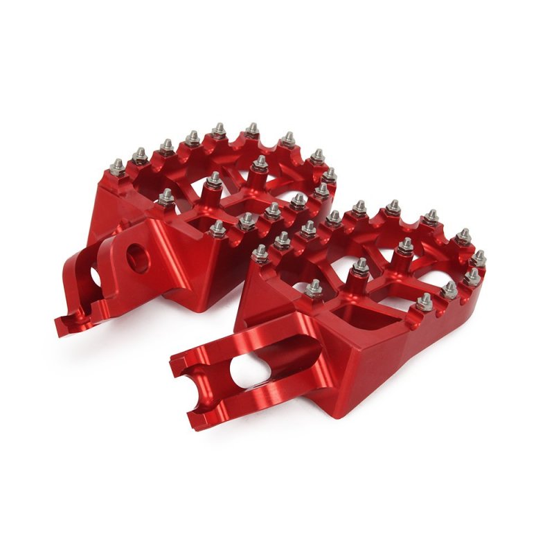 Jfg Racing Dirt Bike Foot Pegs Motorcyclepegs Foot Pedals Rests Cnc For Crf150r 07-23 Crf250r 04-23 Crf450r 02-23 Crf250l 12-21