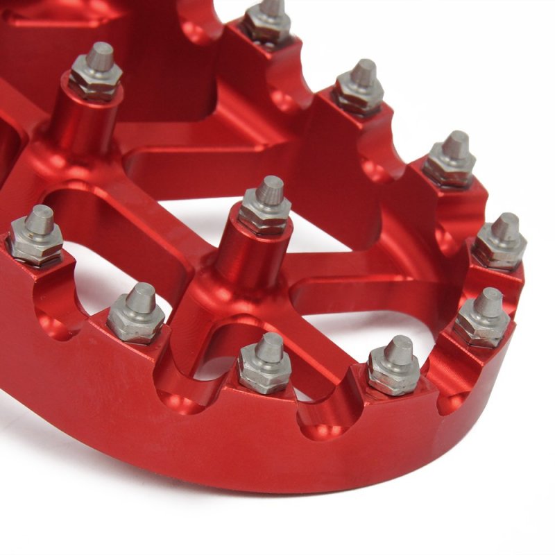 Jfg Racing Dirt Bike Foot Pegs Motorcyclepegs Foot Pedals Rests Cnc For Crf150r 07-23 Crf250r 04-23 Crf450r 02-23 Crf250l 12-21