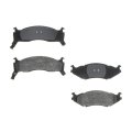 Front Brake Pads For Dodge Caravan Grand Spirit 1991 1992 1993 1994 1995 Semi Metallic Friction Bonded Includes Shims Set 
