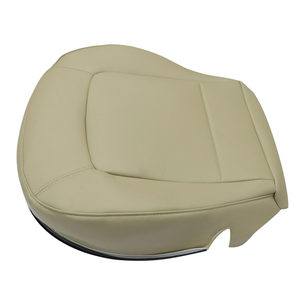 Front Bottom Seat Covers For Volkswagen Beetle 1998 2010 Beige Microfiber Leather Waterproof Direct Replacement Driver And