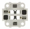 Leviton 26725-211 10mm Compact Fluorescent Lampholder Black Color Code White 