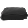 Black Leather Center Console Armrest Cover For Nissan Maxima 2009 2010 2011 2012 2013 2014 Durable Microfiber Lid Skin 