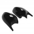 Side Mirror Cover Backup Case Glossy Black Abs Plastic Pair Rear View Cap Protective Fit For E90 E91 E92 E93