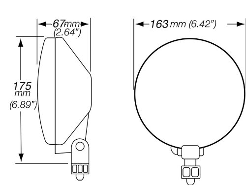 Hella H13750601 500 Driving Lamp Kit