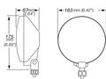 Hella H13750601 500 Driving Lamp Kit