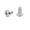 Uxcell M4x8mm 304 Stainless Steel Button Head Hex Socket Cap Screws Bolts 120pcs
