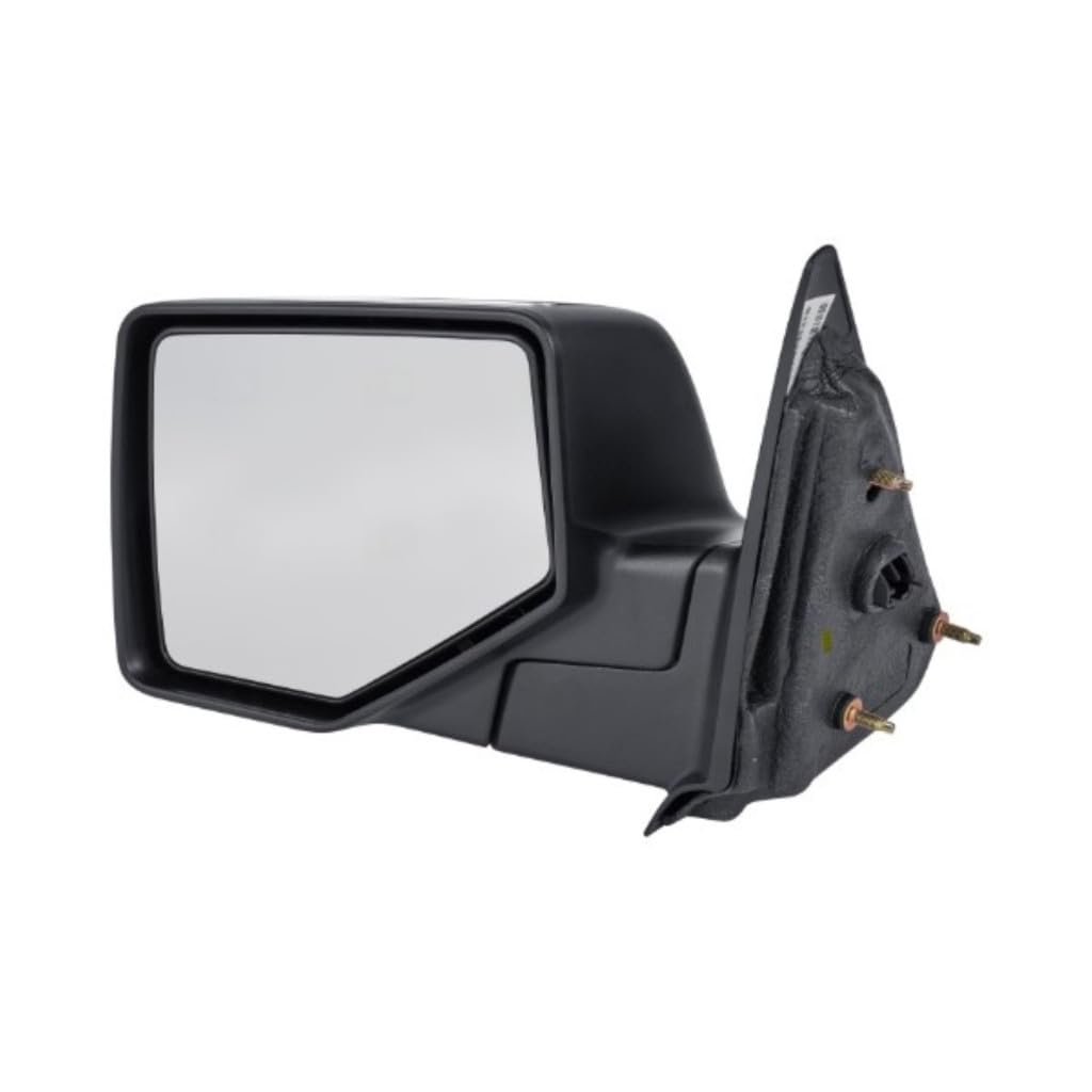 Door Mirror Driver Side For Ford Bronco 1992 1993 1994 1995 1996 Manual Glass Non Heated Foldaway Black Paddle Design