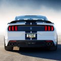 Ford Mustang Cobra Black Real 3k Carbon Fiber Finish Abs Plastic License Plate Frame