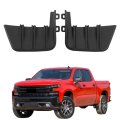 Front Bumper Cover Trim Molding 2pcs Left And Right Side Black Replacement For Silverado 1500 2019-2022 84588811 84588810 