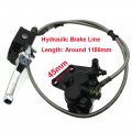 Tc-motor 1150mm Front Hydraulic Master Brake Caliper Assy For Chinese 50cc 70cc 90cc 110cc 125cc 140cc 150cc 160cc 180cc 190cc