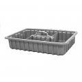 Jones Stephens Tool Tote Tray 9 X 15 3 With 6 Dividers 