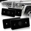 Eparts Front Rear Fender Side Marker Lights 4pc Turn Signal Lamp Assembly Replacement For 2002-2014 Mercedes G550 G63 W463 