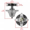 Caltric 3 Spindle Assembly With Pulley Bolt Troy Bilt Tb2454 Super Bronco 54 Fab Gt