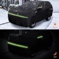 Waterproof Car Cover For 2007 2026 Ford Edge 6 Layers All Weather Protection With Cotton Liner Zipper Door And Windproof Bands