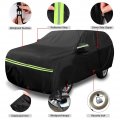 Waterproof Car Cover For 2007 2026 Ford Edge 6 Layers All Weather Protection With Cotton Liner Zipper Door And Windproof Bands