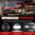 Bunker Indust F150 Led Fog Lights Compatible With Ford F-150 2009 2010 2011 2012 2013 2014 1 Pair Oem Replacement Front Bumper