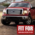 Bunker Indust F150 Led Fog Lights Compatible With Ford F-150 2009 2010 2011 2012 2013 2014 1 Pair Oem Replacement Front Bumper