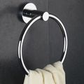Kes A2180 Bathroom Lavatory Towel Ring Wall Mount Polished Stainless Steel 