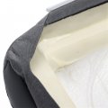 Wflnhb Mist Brown Front Left Driver Side Bottom Cloth Seat Cover And Sponge Cushion Replacement For 1998-2002 Dodge Ram 1500