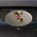 Ah Che Wawa Chihuahua Dog Vintage Retro Oval Tow Trailer Hitch Cover Plug Insert
