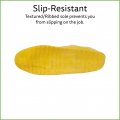 Cordova Lbc10 Hazmat Nuke Boots 75 Mm Thickness Natural Rubber Yellow Unlined 12-inch Length Ribbed Textured Sole For Grip