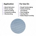 3m Xtract Net Disc 310w 240 5 In Die 500x Pack Of 50 Hook And Loop Sanding Discs Virtually Dust-free Value Option For Metal