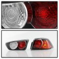 Acanii For Black 2008-2017 Lancer 08-15 Evolution Evo X Tail Lights Brake Lamps Left Right